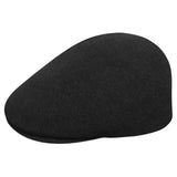 SEAMLESS WOOL 507 BLACK - Gorro Tipo Coppola Negro ACCESORIOS KANGOL