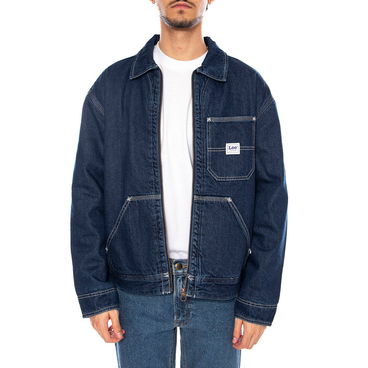 91W Lined WW Jacket Save It - Giacca Denim Jeans Uomo Blu 112370464 . LEE 