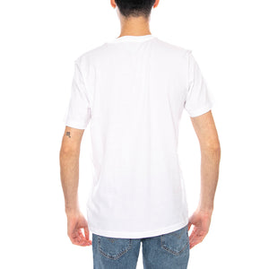 Ss Small Logo Tee Bright White -- Maglietta Girocollo Uomo Bianca 112370503 . LEE 
