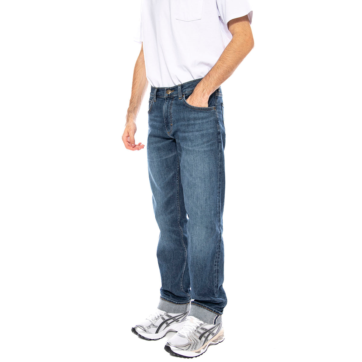 West Richter Blue Denim Jeans - Pantaloni Denim Jeans Uomo Blu 112370658 . LEE 