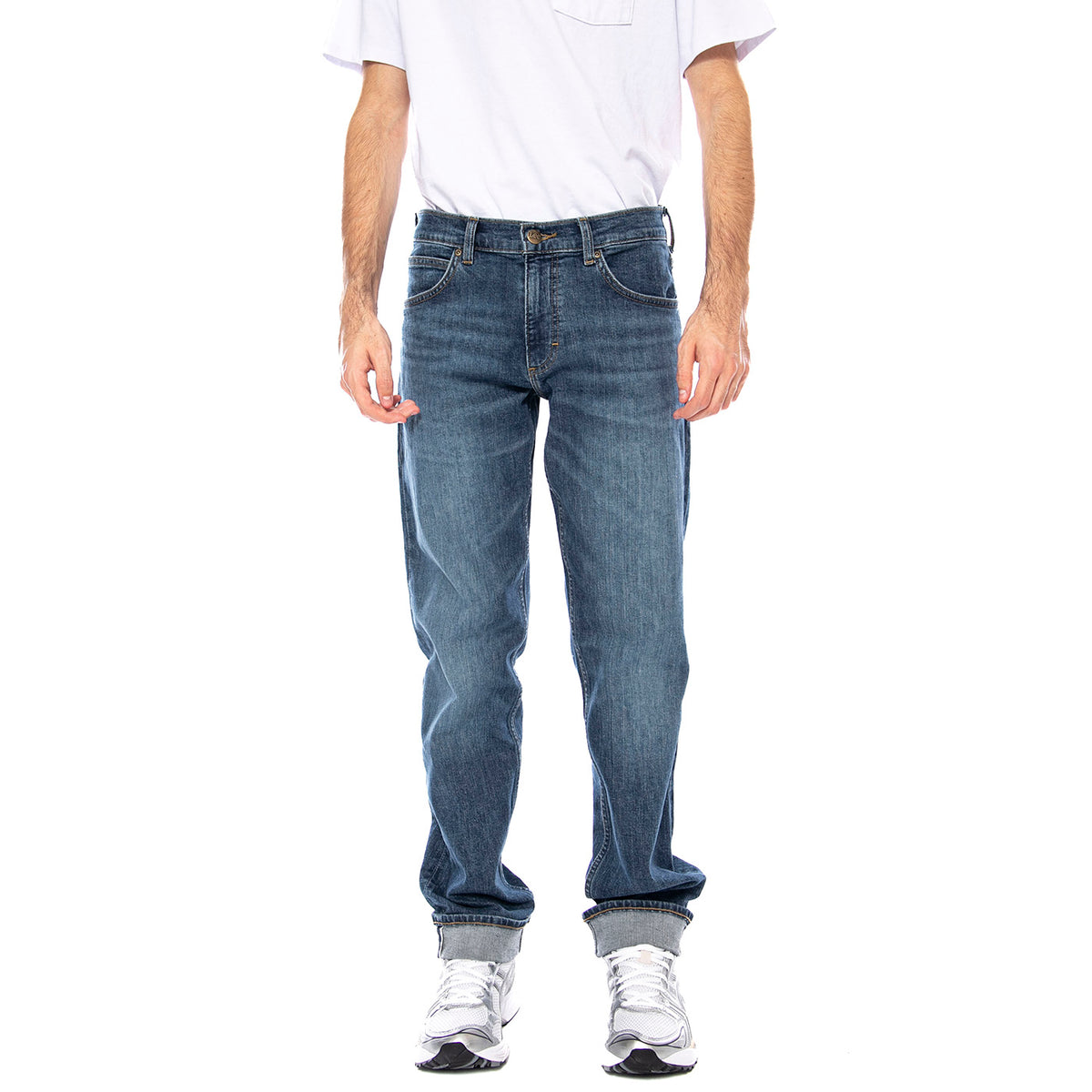 West Richter Blue Denim Jeans - Pantaloni Denim Jeans Uomo Blu 112370658 . LEE 