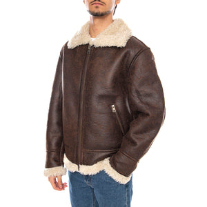 Aviator Jacket Luxe Brown - Giacca Uomo Marrone 112371079 . LEE 