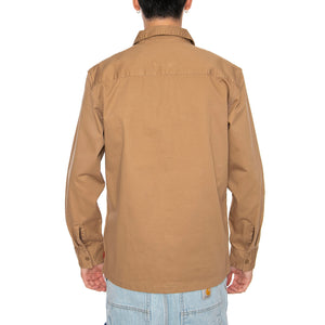 Autunno / Inverno - LS Workwer WW Tiger's Eye Twill Brown - Camicia Uomo Marrone 003O2-0001 . LEVIS 