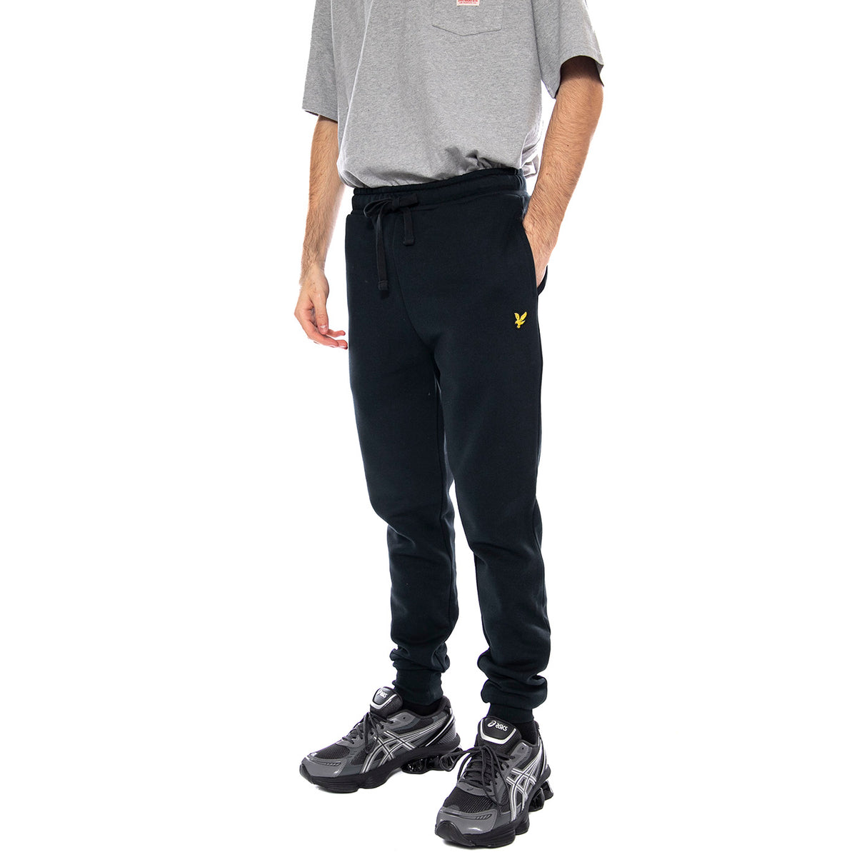 Brushed Back Sweat Pants Dark Navy - Pantaloni Sportivi Uomo Blu ML1134V-Z271 . LYLE & SCOTT 