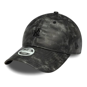 Female Worn PU 9Twenty® New York Yankees Black - Cappellino con Visiera Nero 60758953 BLK NEW ERA 