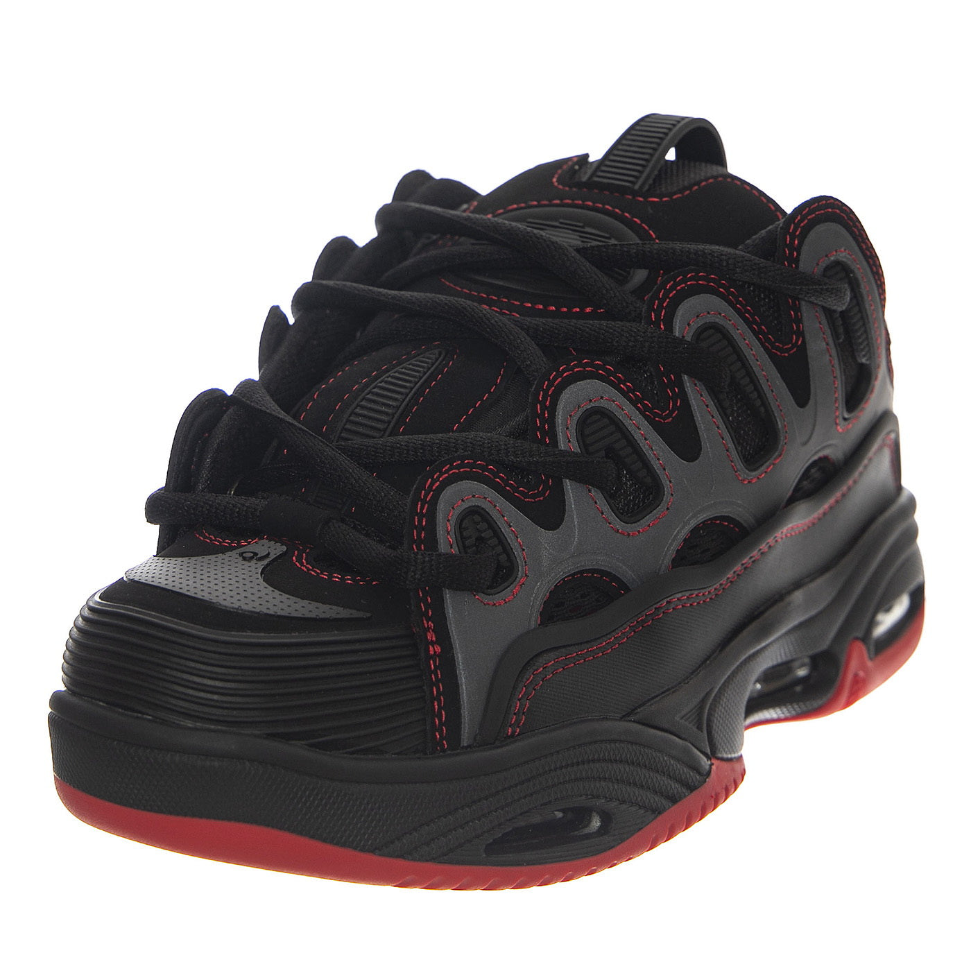 D3 2001 FOOTWEAR BLK/RED/RED - Scarpe Stringate Uomo Nere 20253050200000001-OS002414 . OSIRIS 