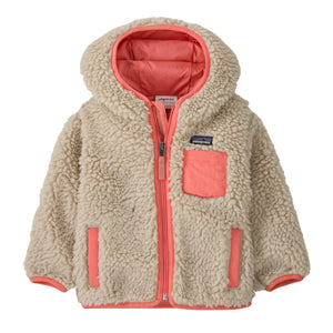 Baby Retro-X Hoody NLSP - Giacca con Cappuccio Bambino Beige 61401 NLSP PATAGONIA 