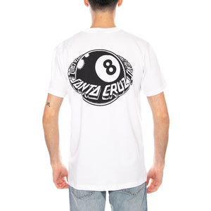 Winkowski Eighth Planet White - Maglietta Girocollo Uomo Bianca SCA-TEE-13005 White SANTA CRUZ 