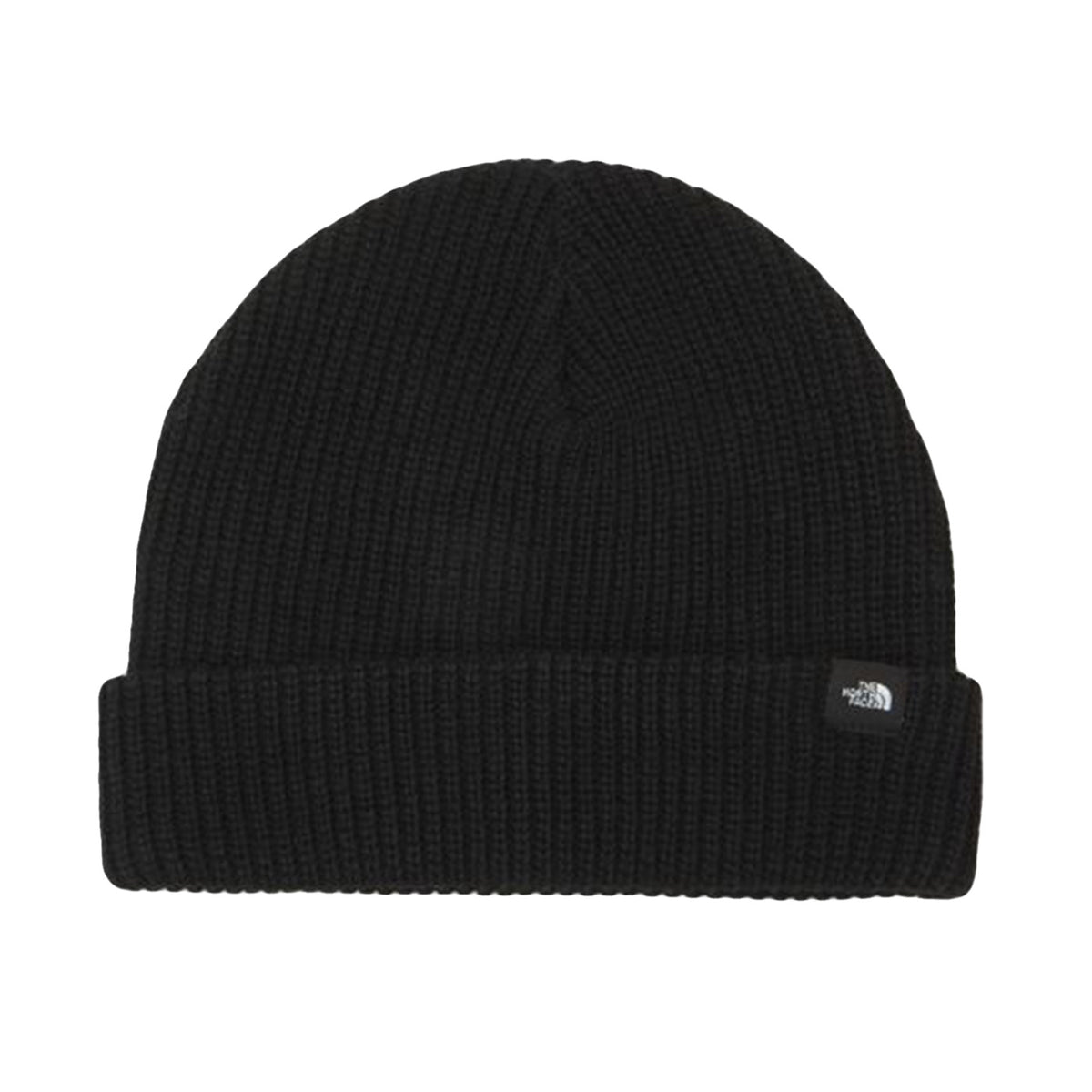 TNF Fisherman Beanie Black - Berretto in Maglia Nero NF0A55JG JK31 THE NORTH FACE 