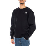 M Essential Relaxed Crew Black - Crewneck Hombre Negro  Hombre THE NORTH FACE