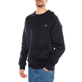 Exeter River Brushed Back Crew Sweatshirt Black - Crewneck Uomo Nero TIMBERLAND