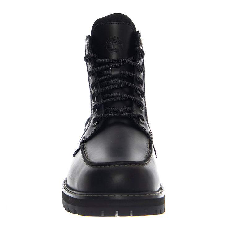 Britton Road Mid Lace Up -- Stivali Uomo Nero Pelle Full Grain TB0A697H W021 TIMBERLAND 