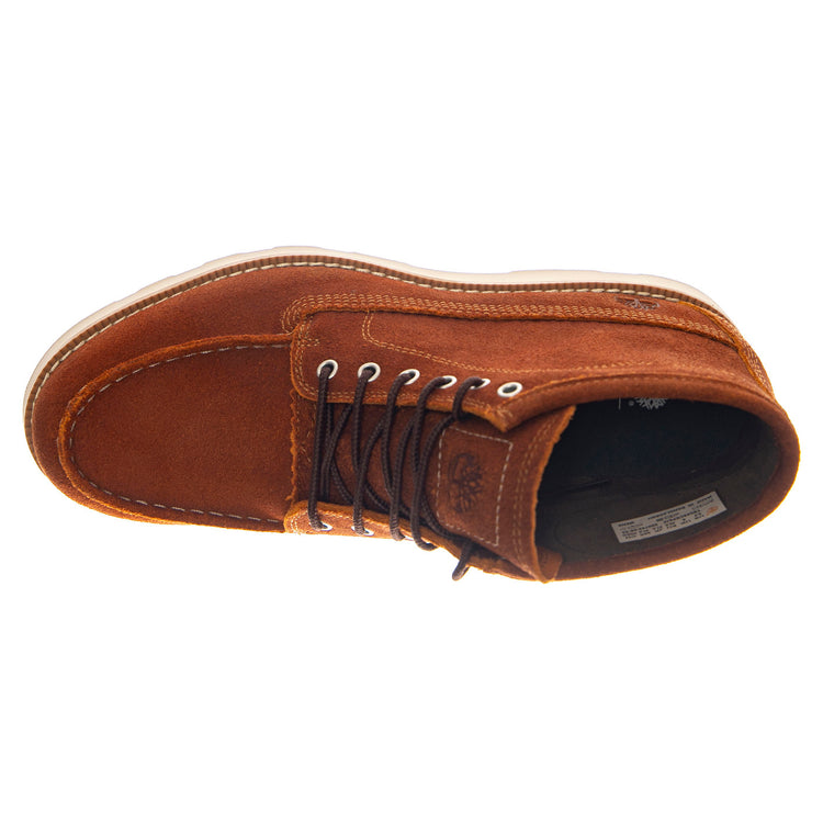 Britton Mills Mid Lace Up Chukka Boot -- Stivali Uomo Rust Scamosciato TB0A6CEP EIZ1 TIMBERLAND 
