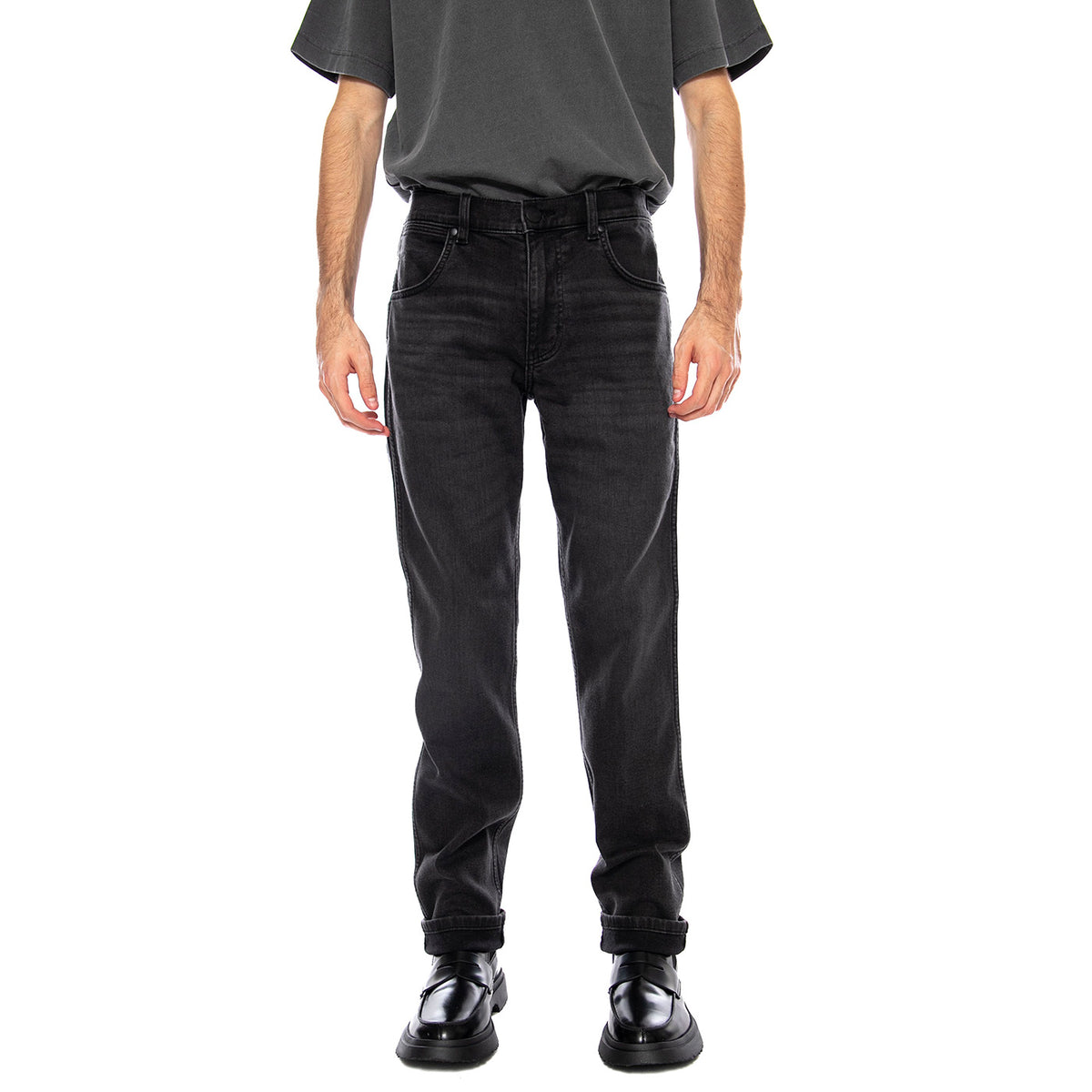 Greensbord Ashley Denim Jeans - Pantaloni Denim Jeans Uomo Nero 112371640 . WRANGLER 
