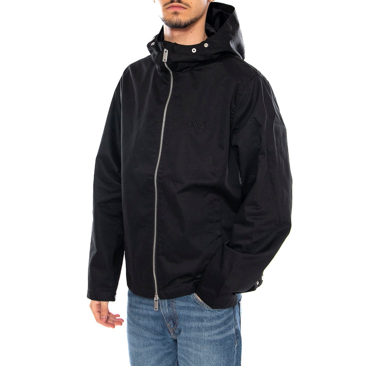 Dan Jacket Black -- Giacca con Cappuccio Uomo Nera I033394.89.99. 89.99 EDWIN 