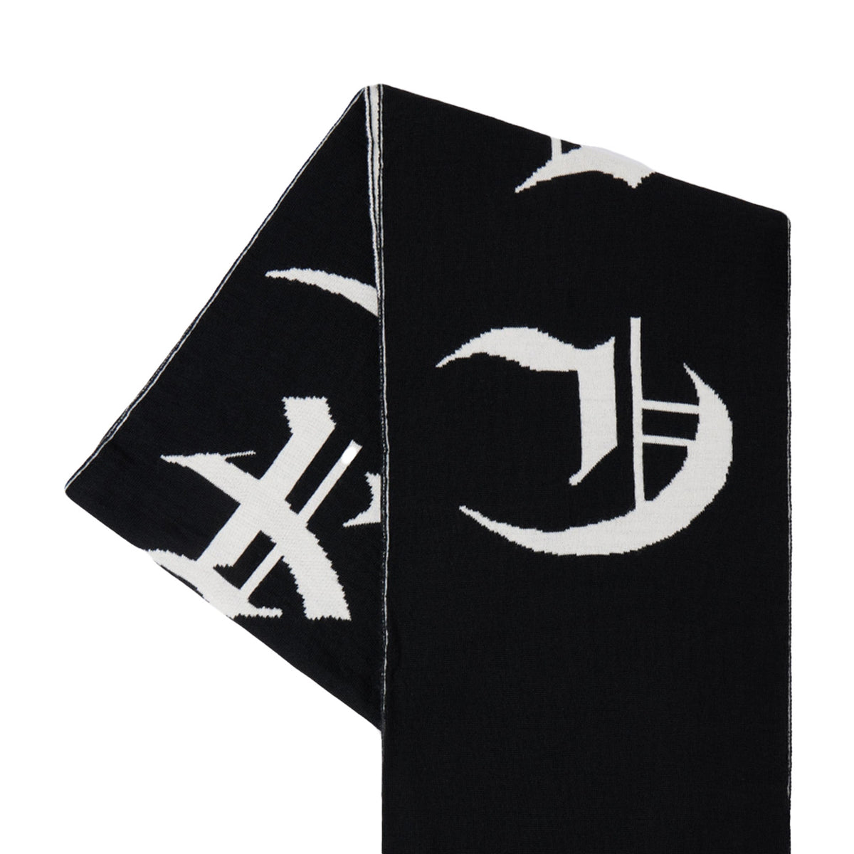 Graphic Scarf Black - Sciarpa Nera I034137.89.67. 89.67 EDWIN 