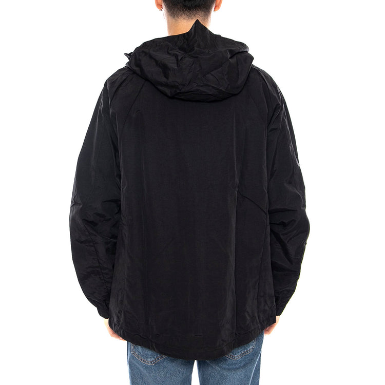 HUF Set Shell Jacket -- Giacca con Cappuccio Uomo Nera JK00389 OUT HUF 