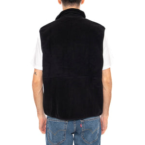 Sonoma High Pile Vest -- Gilet Uomo Nero JK00444 BLK HUF 
