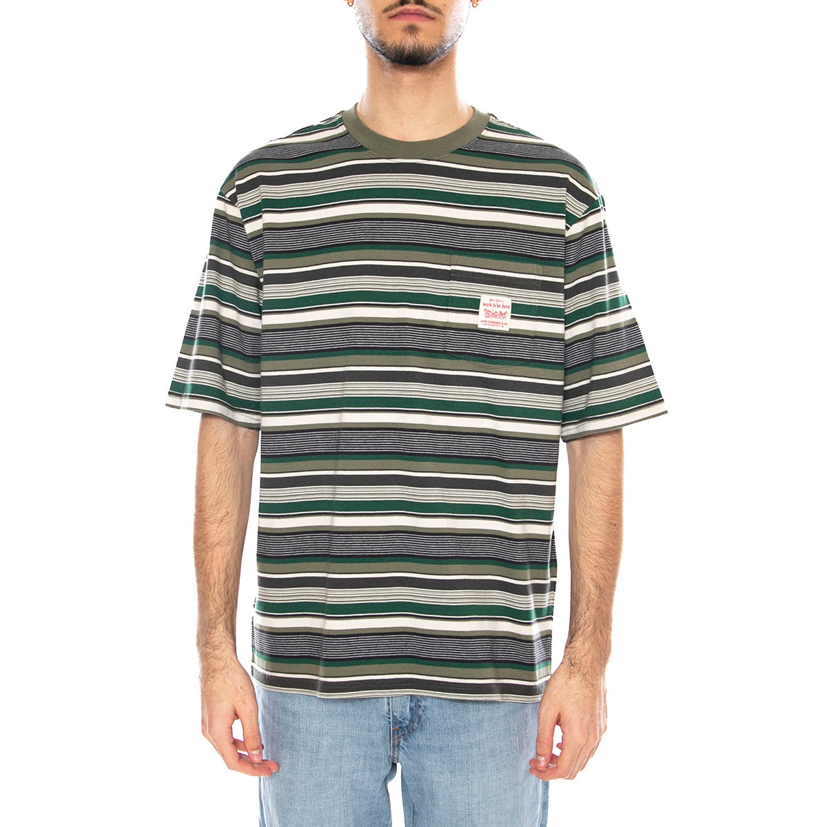 Levi's® Workwear T-Shirt Da Lavoro - Maglietta Girocollo Uomo Multicolore A5850-0018 . LEVIS 