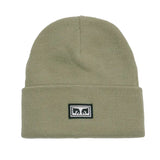 Icon Eyes Beanie Abbey Stone - Beanie en Punto Marrón OBEY ACCESORIOS