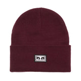 Icon Eyes Beanie - Gorro de Punto Burdeos ACCESSORIOS OBEY