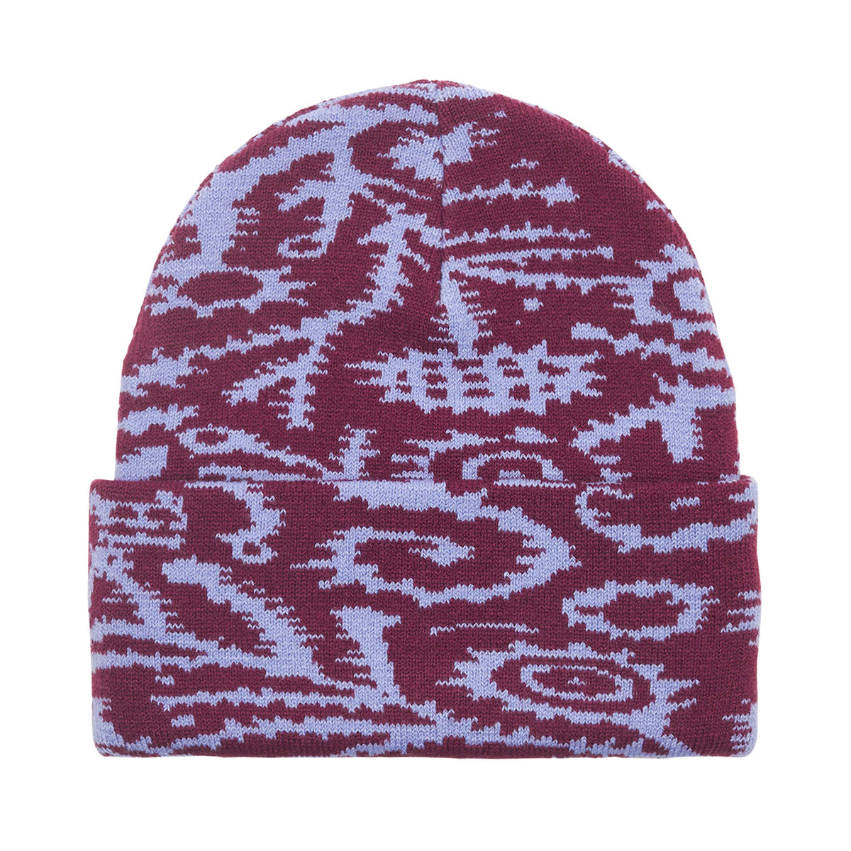 Magnolia Beanie Beetroot / Multi - Cappellino in Maglia Rasata Multicolore 100030196 BET OBEY 