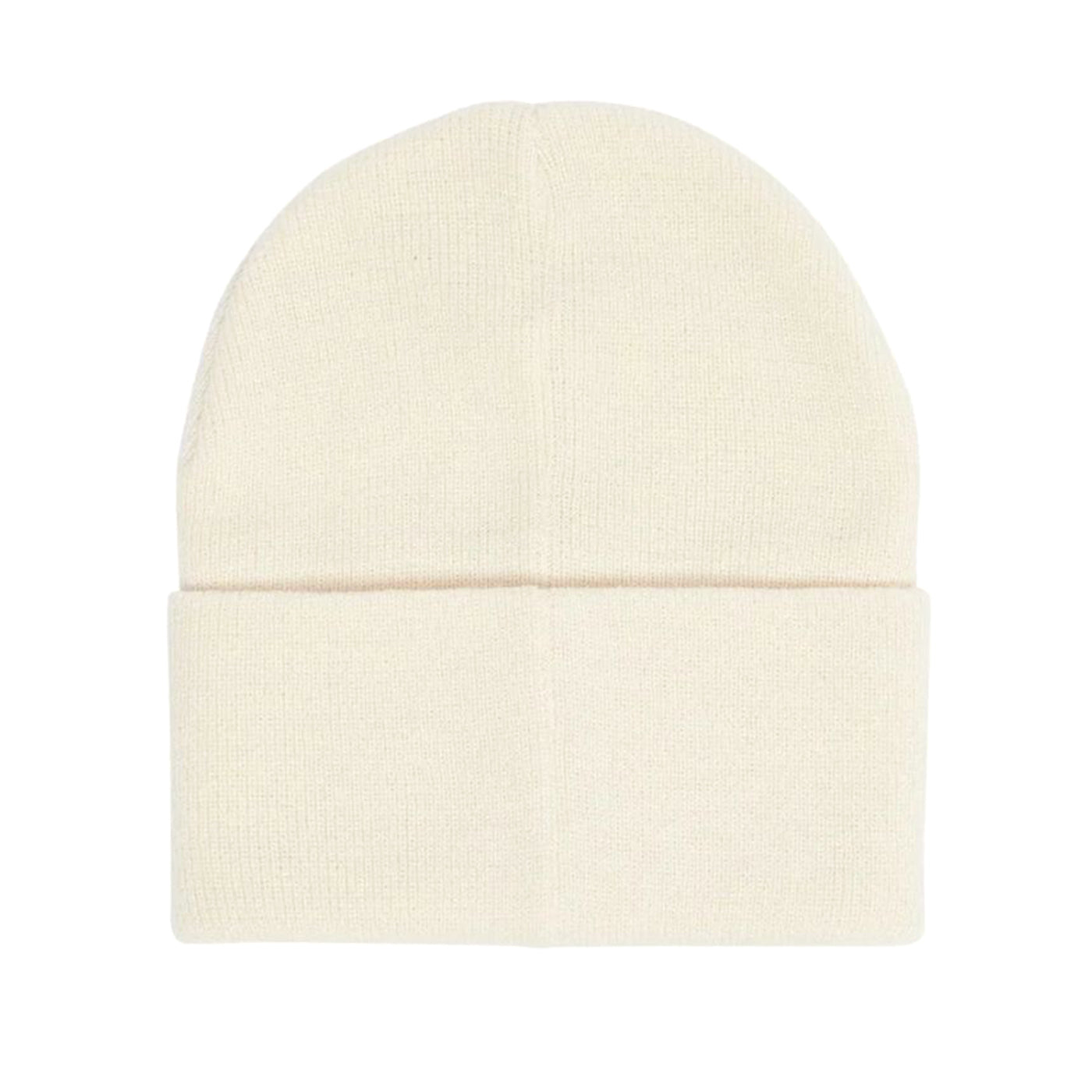 ICON PATCH CUFF BEANIE UNBLEACHED - Cappellino a Cuffia Bianco 100030198 UBL OBEY 