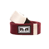 Big Boy Web Belt Burgundy - Cinturón Multicolor / Burdeos Hombre OBEY