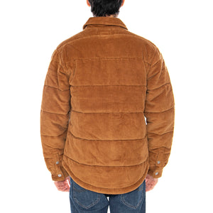 Grand Cord Shirt Jacket Brown - Giacca Uomo Marrone 121160051 CTU OBEY 