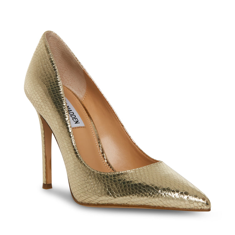 Evelyn Snake PU Gold - Scarpe Donna Oro SMSEVELYN 64 STEVE MADDEN 