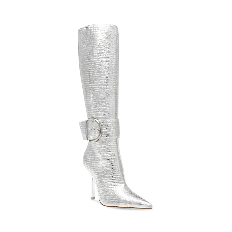 Priyanka Silver - Stivali Alti Donna Argento SMSPRIYANKA 393 STEVE MADDEN 