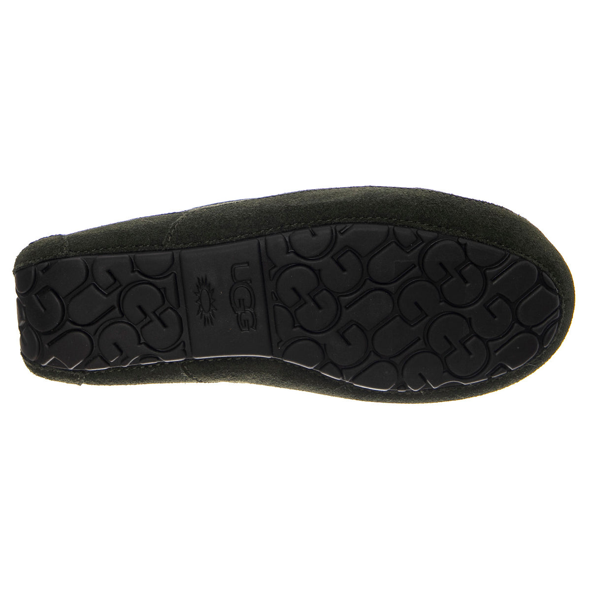 UGG M Ascot Forest Night - Mocassini Uomo in Pelle Scamosciata Verde Scuro 1101110M FRSN UGG 