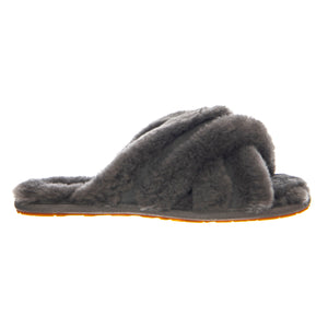 UGG W Scuffita Charcoal - Pantofole Donna in Pelle Scamosciata Grigia 1123572W CHR UGG 