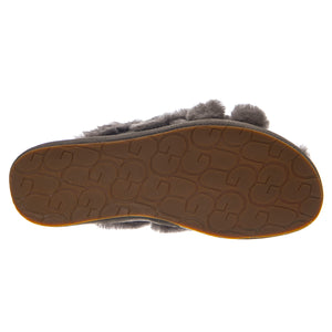 UGG W Scuffita Charcoal - Pantofole Donna in Pelle Scamosciata Grigia 1123572W CHR UGG 
