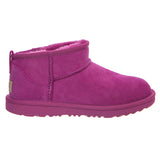 UGG Classic Ultra Mini Mangosteen - Zapatos Niño / Niña en Gamuza Violeta Niño UGG