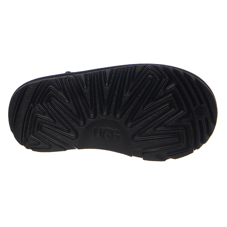 UGG Classic Ultra Mini Black - Scarpe Bambino/Bambina in Pelle Scamosciata Nera 1130750T BLK UGG 