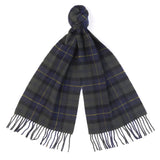Bufanda Barbour Tartan Lambswool Olive Night - Bufanda Multicolor  ACCESORIOS BARBOUR