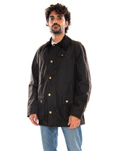 Ashby Wax Jacket Olive / Brown - Chaqueta Hombre Verde Oliva / Marrón BARBOUR