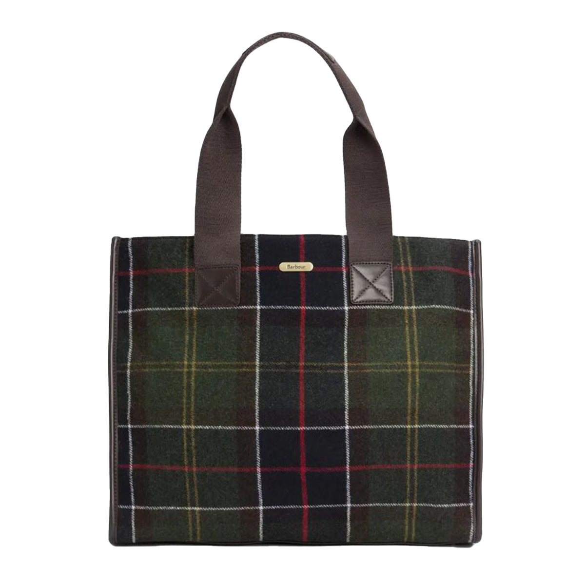 Turnberry Tartan Tote Dark Olive / Multi - Borsa Verde Oliva / Multicolore 262MLBA0424 OL91 BARBOUR 