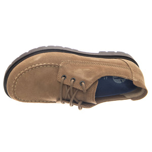 Highwood Moc Lace Low N Suede Leather Gray Taupe - Scarpe Uomo Grigie<BR/><BR/> 1031884 GRT BIRKENSTOCK 