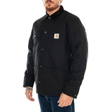 MICHIGAN COAT BLACK / BLACK RIGID - Chaqueta Hombre Negra CARHARTT WIP