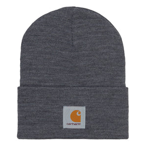 ACRYLIC WATCH HAT DARK GREY HEATHER - Cappellino a Cuffia Grigio Scuro I020175 ZMXX CARHARTT WIP 