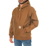 ACTIVE JACKET HAMILTON BROWN - Cazadora con Capucha Hombre Marrón Hombre CARHARTT WIP
