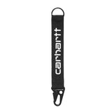 JADEN KEYHOLDER BLACK / WHITE - Portachiavi Nero  ACCESSORI CARHARTT WIP