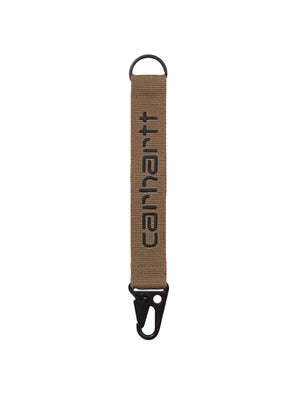 JADEN KEYHOLDER WIP H BROWN / BLACK - Portachiavi Marrone I027773 3YYXX CARHARTT WIP 