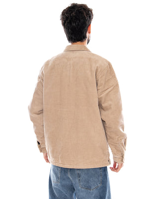WHITSOME SHIRT JAC WALL - Giacca Uomo Beige I028827 G1XX CARHARTT WIP 