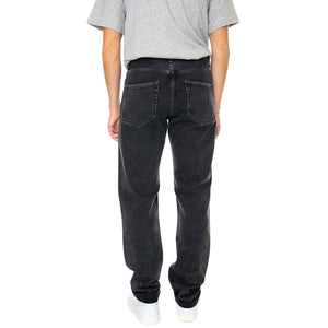 KLONDIKE PANT BLACK STONE WASHED - Pantaloni Denim Jeans Uomo Neri I029207 8906 CARHARTT WIP 