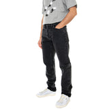 KLONDIKE PANT BLACK STONE WASHED - Pantalones Denim Jeans Hombre Negros CARHARTT WIP
