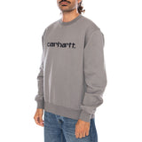 CARHARTT SWEAT SHADY GREY / DARK NAVY - Sudadera Cuello Redondo Hombre Gris Hombre CARHARTT WIP