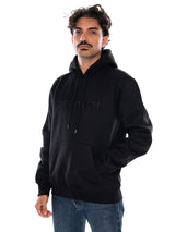 CARHARTT WIP HOODED CARHARTT SWEAT BLACK / BLACK - Sudadera con Capucha Hombre Negra Carhartt WIP